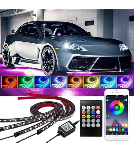 Amazon | GREENBEAN ジムニー ledテープライト シャーシ用 車マルチ